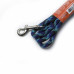 Guia p/ coleiras 1,5m - Teal, preto e azul royal